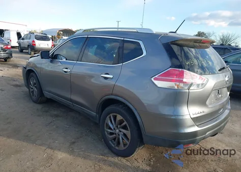 2016 Nissan Rogue Sl из США, поврежденный, VIN KNMAT2MT9GP676198